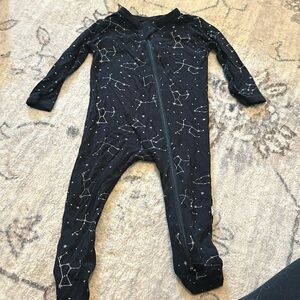 Kyte Baby, 3-6 Footie, Midnight Constellations